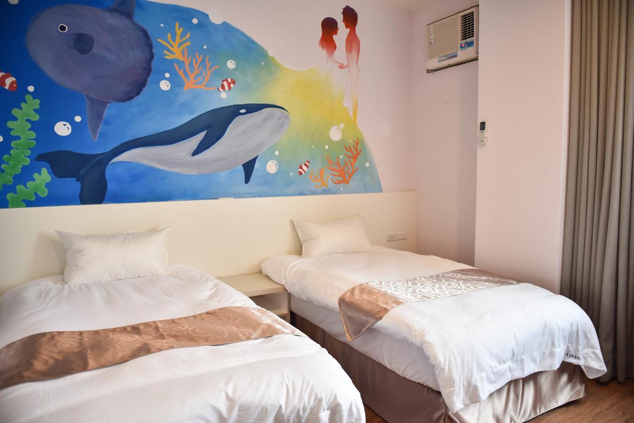 花蓮星晟棧飯店starry Inn近太平洋新城車站 Ngoại thất bức ảnh